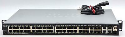 Cisco SF300-48P 48 Port 10/100 PoE Management Switch SRW248G4P-K9 V01