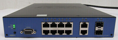 Adtran NetVanta 1531P 1700571F1 12 Port L3-LITE Gigabit Network Switch POE VOIP
