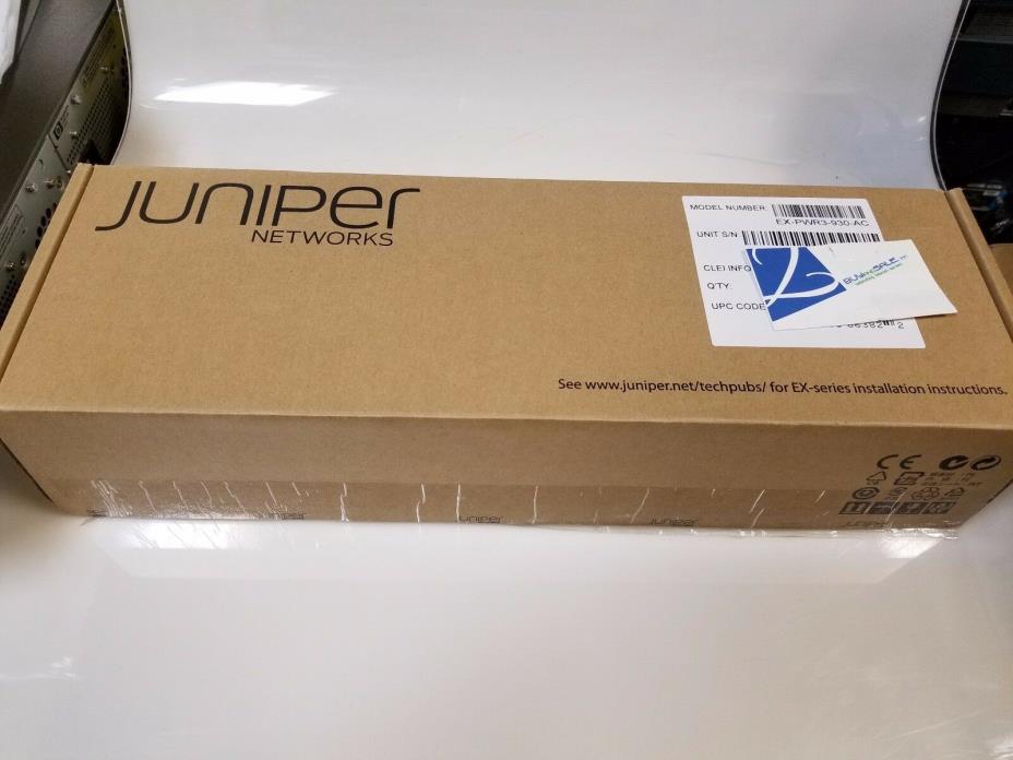NEW OPEN BOX Juniper 930W AC Power Supply with Poe (EX-PWR3-930-AC)