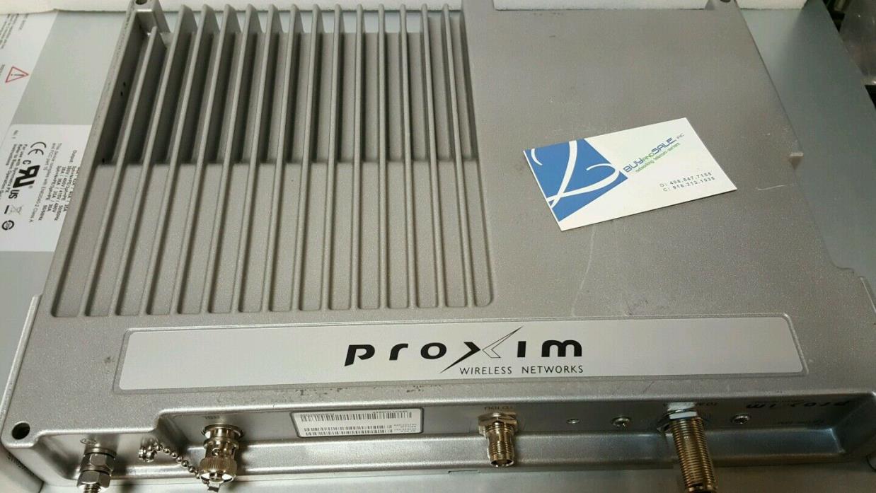 Proxim Wireless 5.8 GHz ISM GX RFU AMPLIFIER 16QAM SPARE HIGH 301-52016-H