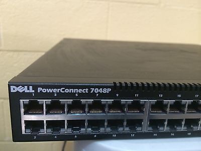 Dell PowerConnect 7048P L3 48 Ports Ethernet Managed Gigabit Switch [NO POE]