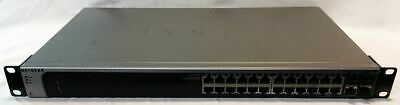 Netgear GSM7224V2 24-Port 10/100/1000 4 SFP Layer 2 Web-Managed Switch Used