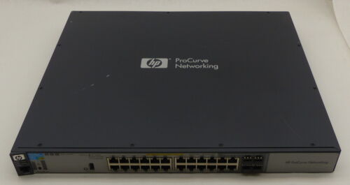 HP Procurve 3500YL-24G-PoE Gigabit 10/100/1000BaseT Ethernet Network Switch