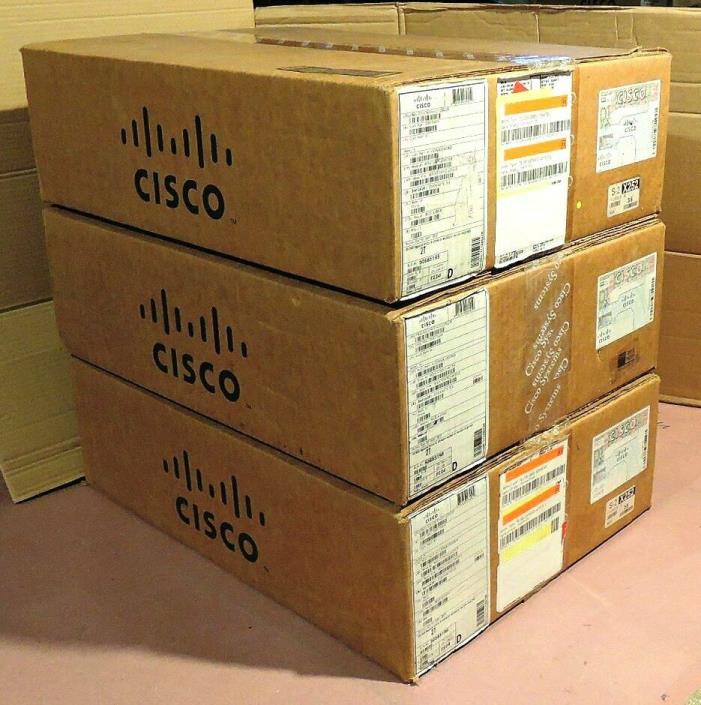 NEW Cisco WS-C3750V2-48TS-E NEW IN BOX  F/S.  Real time listing