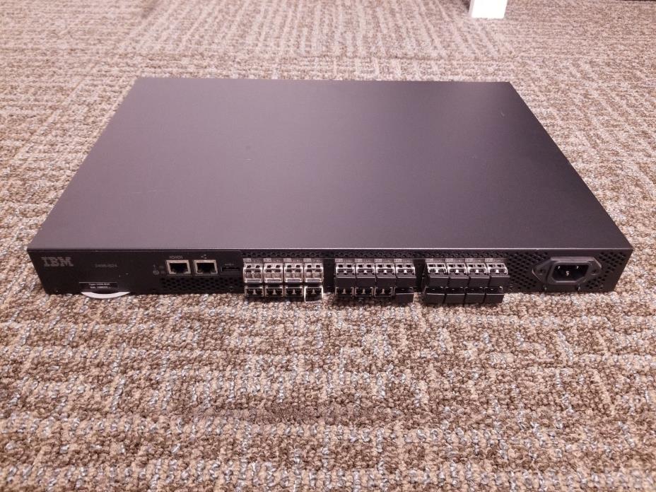 IBM 2498-B24 Fiber Switch - 24 8Gbps HBA with Licensing