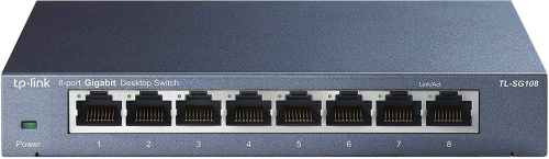 TP-Link 8 Port Gigabit Ethernet Network Switch | Splitter | Sturdy Metal w/Shiel