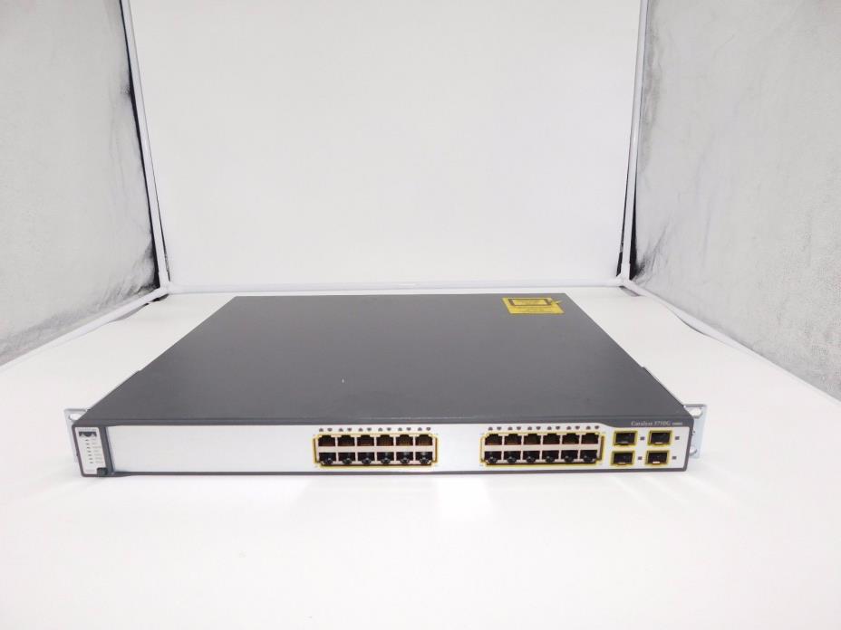 Cisco Catalyst 3750G-24TS-1U - switch - managed - 24 ports