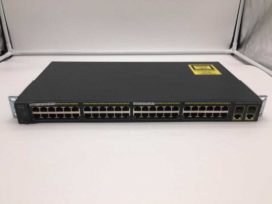 Cisco Catalyst 2960-48TC-S - switch - 48 ports