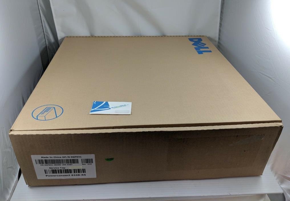 NEW SEALED DELL POWERCONNECT 6248 48-PORTS GIGABIT SWITCH
