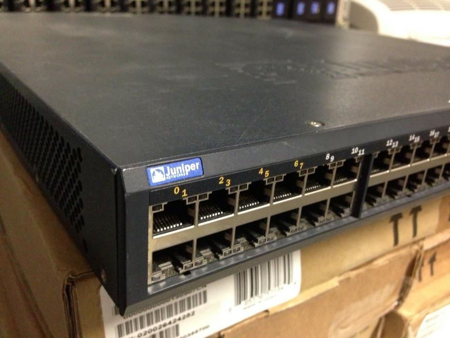 Juniper Networks EX4200-24T 24-port 10/100/1000BASE-T 8 PoE Switch + AC PSU