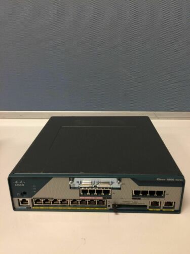 Cisco 1800 Series Router C1861E-SRST-F K9 Router Free Shipping WORKING no AC