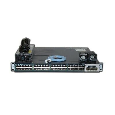 Cisco Catalyst 3560X 48P 1GbE 435W PoE+ IP Base Switch WS-C3560X-48P-S