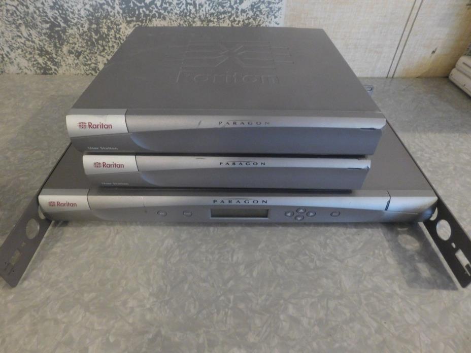 Lot of 3*Raritan Units-2*P2-UST  & 1*P2-UMT832M Switch No Cables