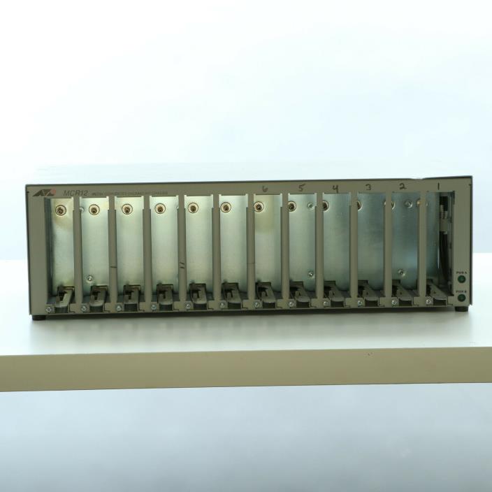 Allied Telesis 12 Slot Power Distribution40 Chassis AT-MCR12