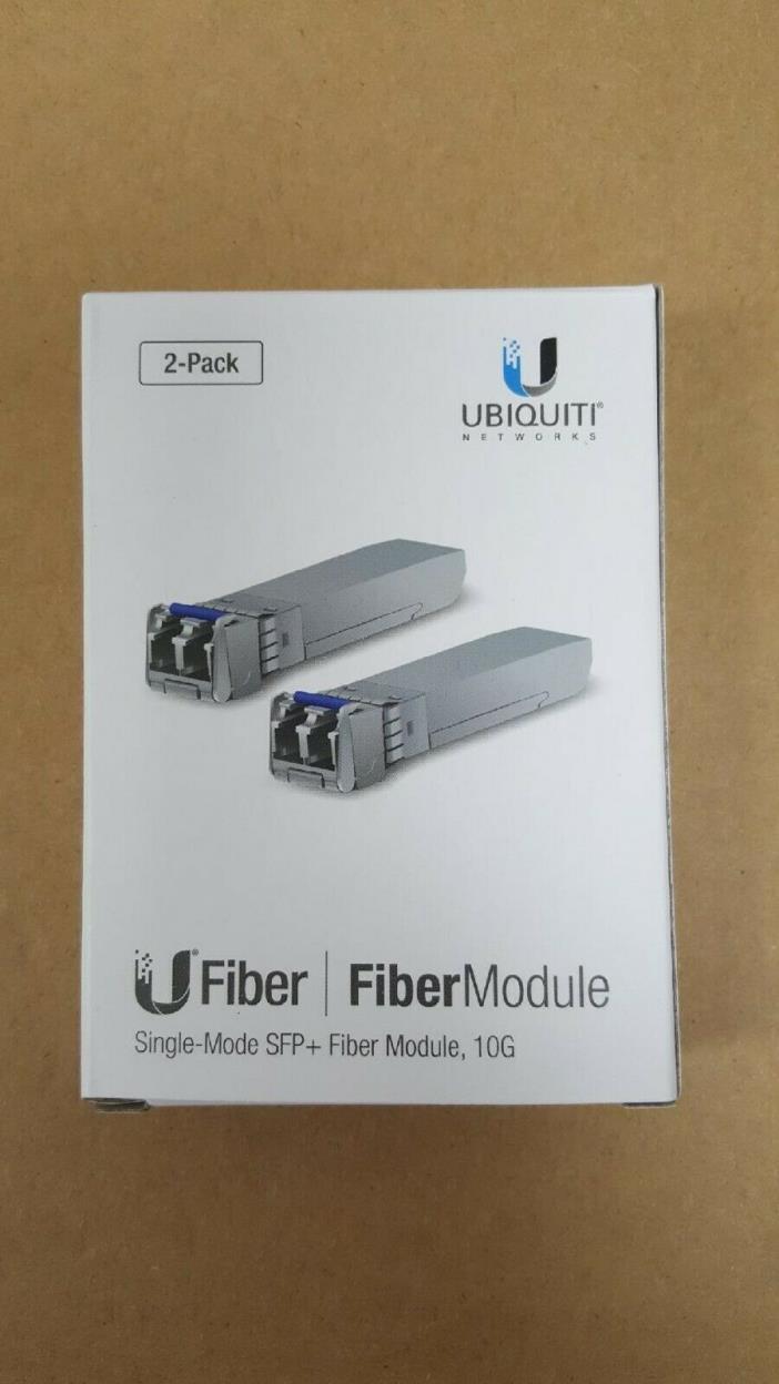 Ubiquiti Fiber Module SFP+ Model UF-SM-10G  2 pack