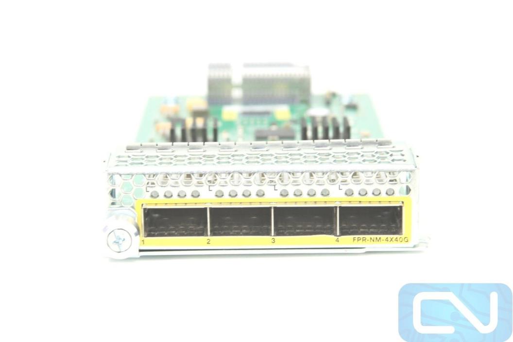 Cisco FPR9K-NM-4X40G Firepower 9000 series 4-port QSFP+ network module