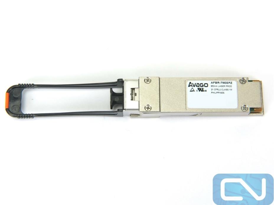 Avago AFBR-79EEPZ QSFP+ 40GBe Transceiver 850nm 21 CFR (J) Class 1M