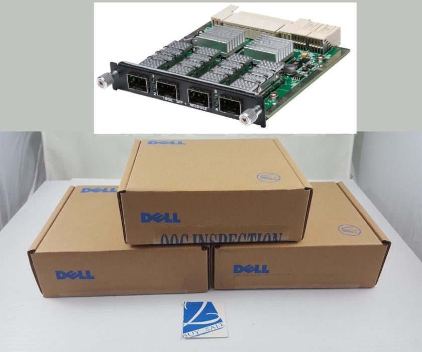 NEW SEALED Dell N805D PowerConnect M8024 4-Port Uplink Module SFP+ 10GE