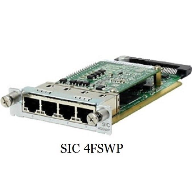 HP MSR 4-Port 10/100B-T PoE Switch SIC Module SIC-4FSWP