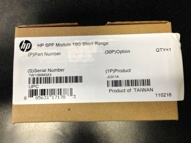 HP Avago X136 10G XFP LC SR 850MM Short Range Transceiver Module (JC011A)- Used