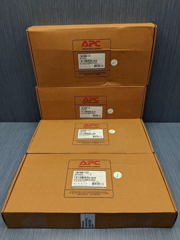 Lot of 4 *NEW* APC AP9564 Basic Rack Mount PDU Power Distribution Unit