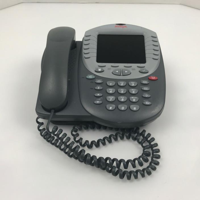AVAYA 4625SW VOIP PHONE, COLOR SCREEN, GREAT CONDITION 4.E1