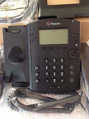 Polycom VVX 311 VoIP SIP Gigabit Business Media Phone 2201-48350-025 with POWER