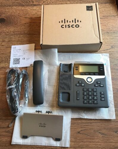 NEW - CISCO CP-7841-K9 4-Line VOIP Office Business Phone 74-101624-02