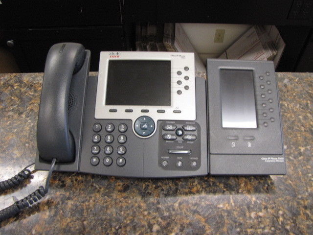 Cisco 7965 IP Phones with Cisco 7916 Expansion Module + Stand