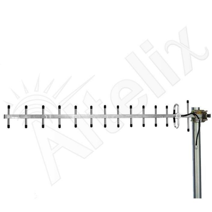 Altelix 800 MHz 900 MHz 15dBi Stainless Steel Outdoor Yagi Antenna WiFi 2G SCADA