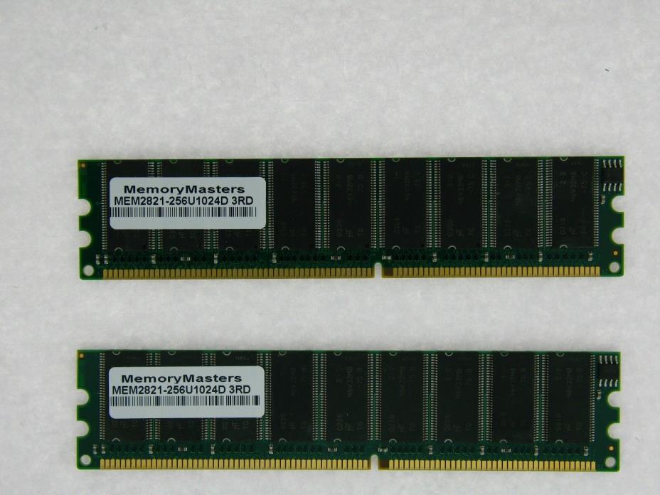 MEM2821-256U1024D 1GB 2X512MB DRAM Memory Cisco 2821