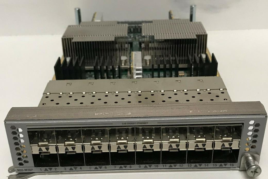 Cisco N55-M16P Nexus 5500 Module 16p 10GE Ethernet/FCoE for N5K-C5548