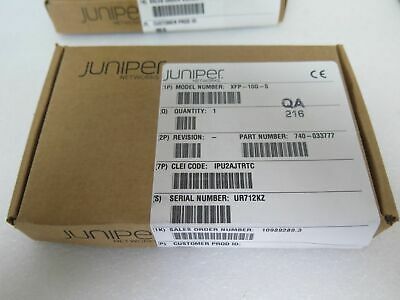 New Juniper XFP-10G-S-C - XFP Transceiver Module - 10Gbps - MFF - 740-033777