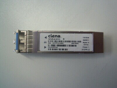 Ciena XCVR-A10Y31 1000-BASE LX 1310nm SFP Transceiver Module