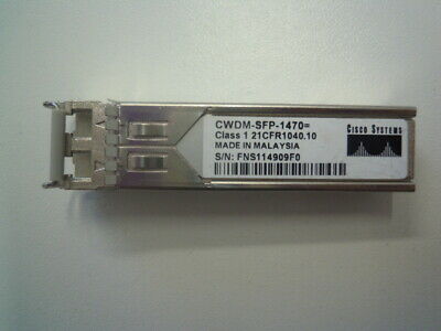 Genuine Cisco CWDM-SFP-1470 SFP Transceiver Module * 1 Year Warranty