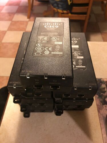 Lot of 7 CISCO OEM Power Injector AIR-PWRINJ4 341-0212-01 for AIRONET