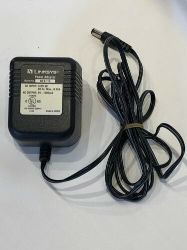 Genuine Linksys AD 9/1C 9V AC 1000mA I.T.E Power Supply AC Adapter FREE SHIPPING