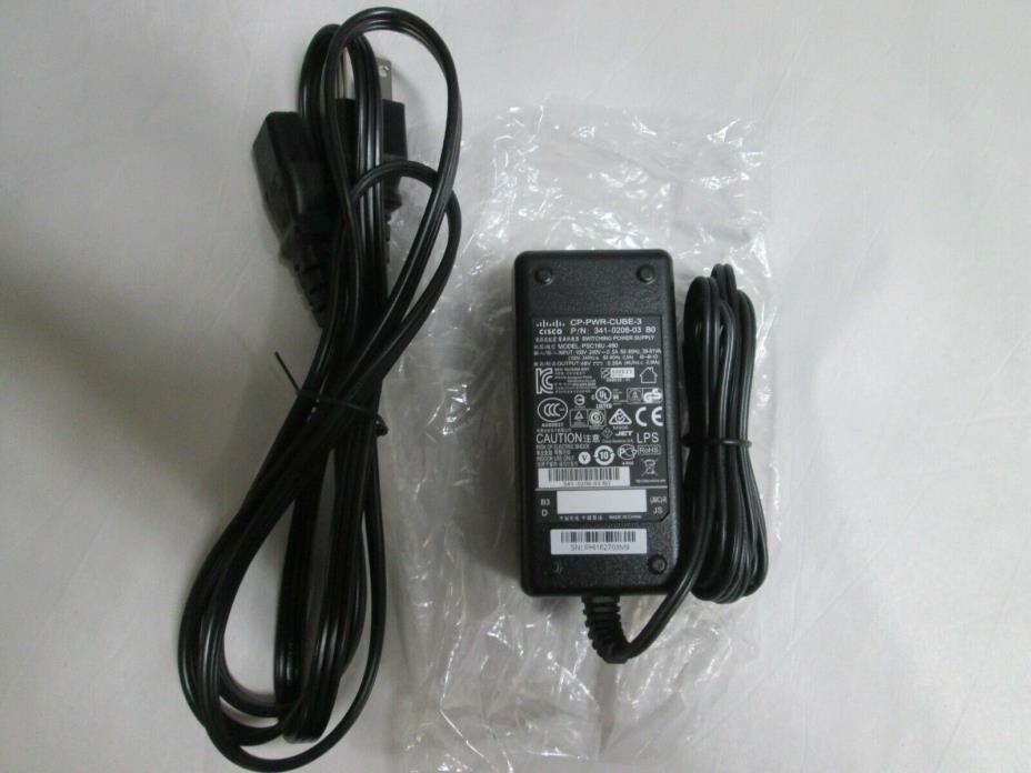 Genuine Cisco Power Supply Adapter 341-0206-03 B0  48V - 0.38A PSC18U-480