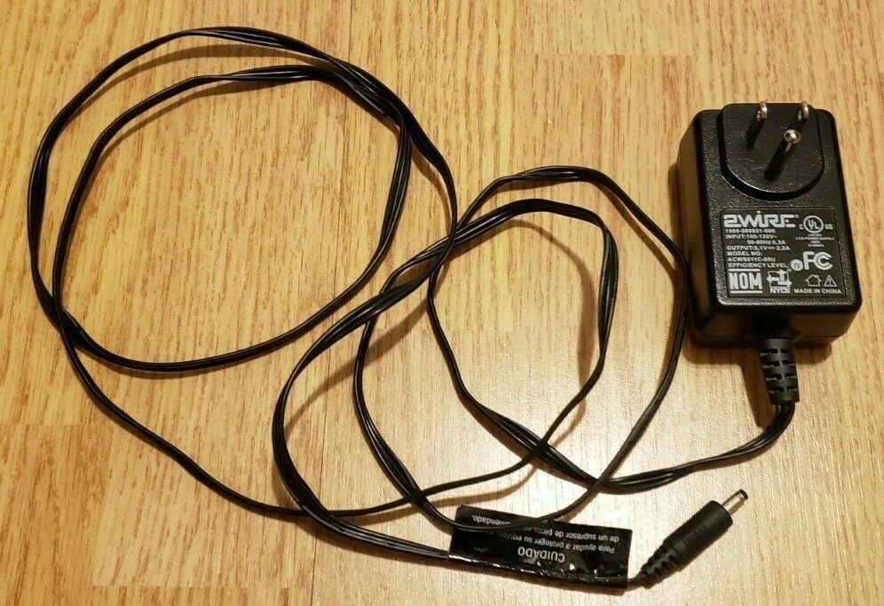 2 Wire Power Supply Adapter Modem Router Plug Model # ACWS011C-05U