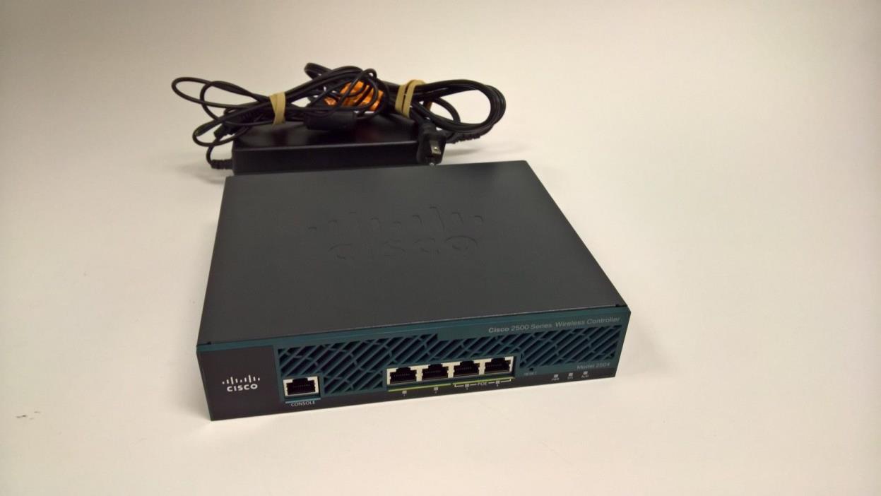 Cisco Total Access AIR-CT2504-K9 with 60 AP Licenses