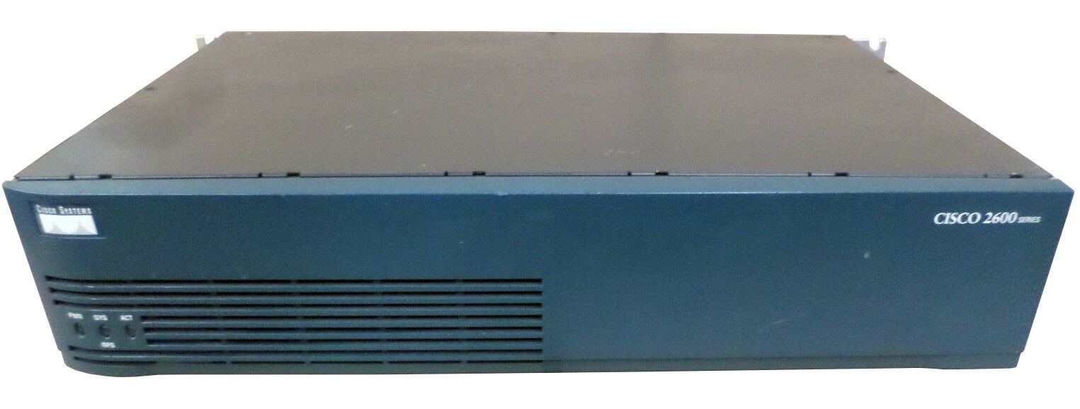 CISCO 2691 2-Port 10/100 Router, w/ VWIC-MFT-T1, 64MB FLASH