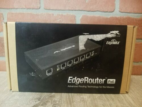 Ubiquiti Networks ERPoe-5 EdgeRouter PoE gigabit 5-Port Router - NEW