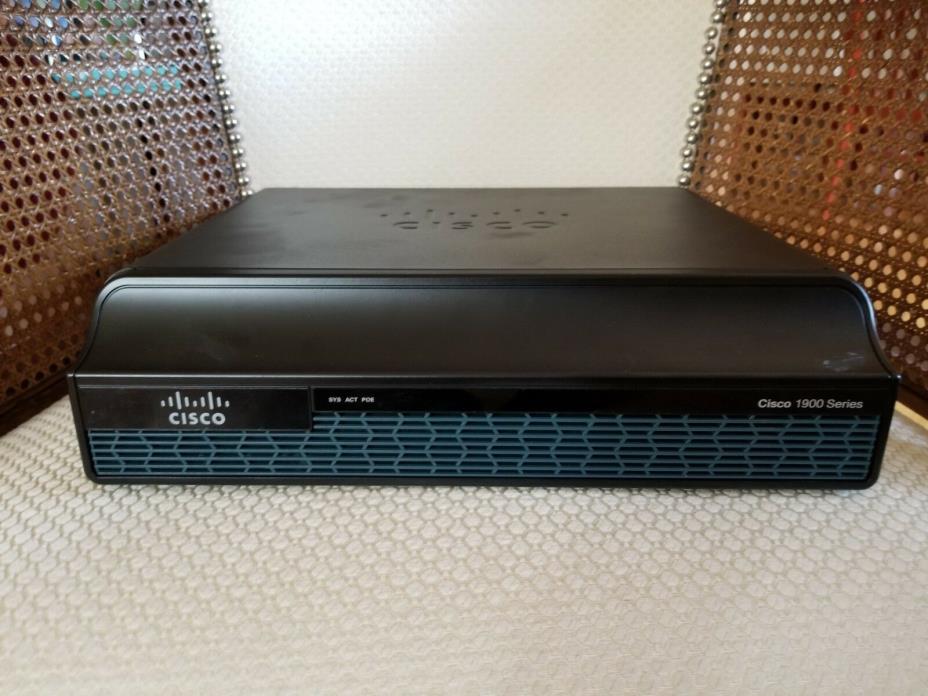 Cisco 1900 Series CISCO1941-SEC/K9 Integrated Services Router