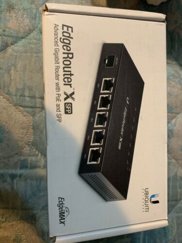 Ubiquiti Edgerouter X SFP ADVANCED Gigabit Router With PoE And SFP