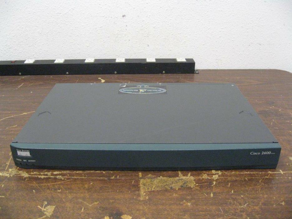 Cisco 2621XM 2-Port 10/100 Modular Access Router LOCAL PICKUP ONLY