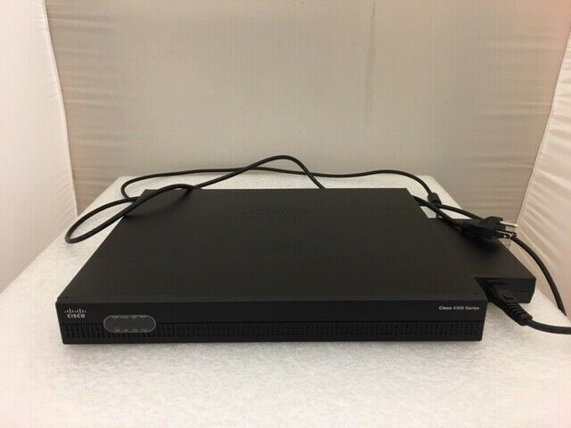 Cisco ISR4321/K9 Integrated Services Router 2 x GE Ports 2 x NIM IP BASE AC