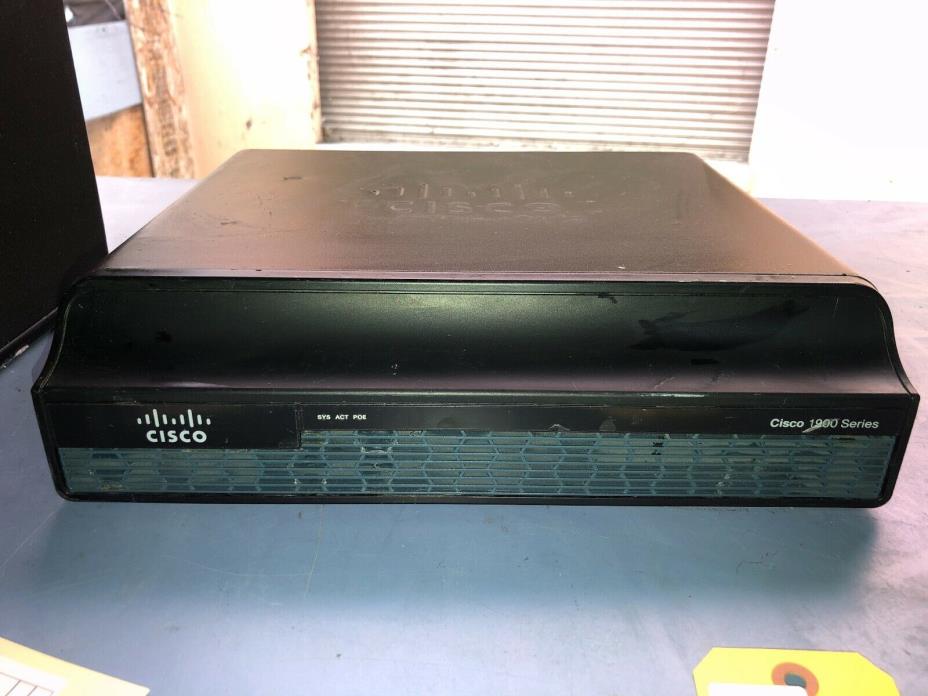 CISCO 1900 SEIES CISCO1941/K9 INTEGRATED SERVICES ROUTER