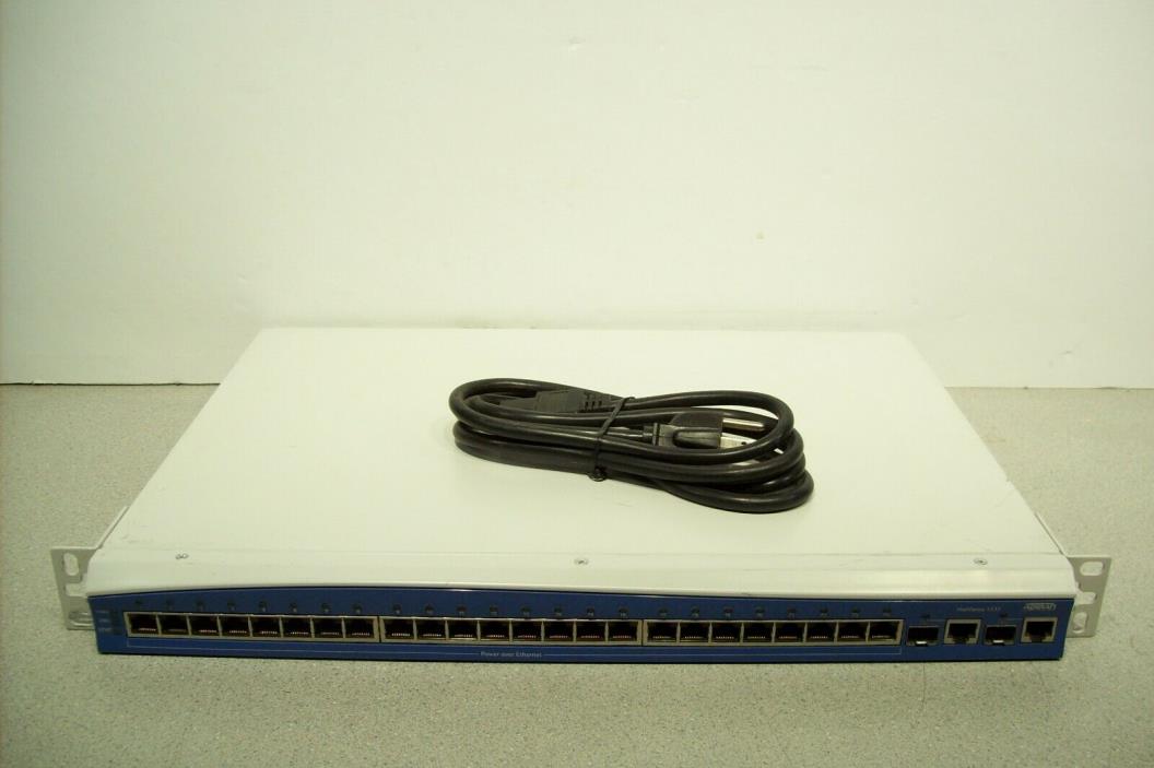 AdTran NetVanta 1335 PoE White 24-Port Multi-Service Router 1700525E2 Tested