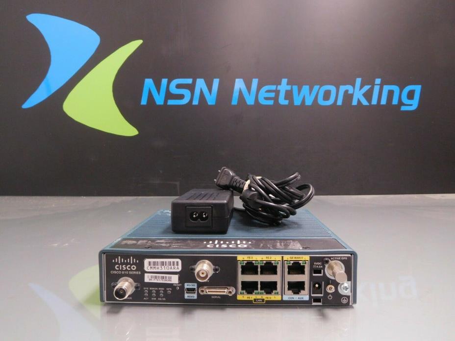Cisco 819 C819G-4G-V-K9 V01 4G LTE M2M Integrated Service Router DAMAGED CASE