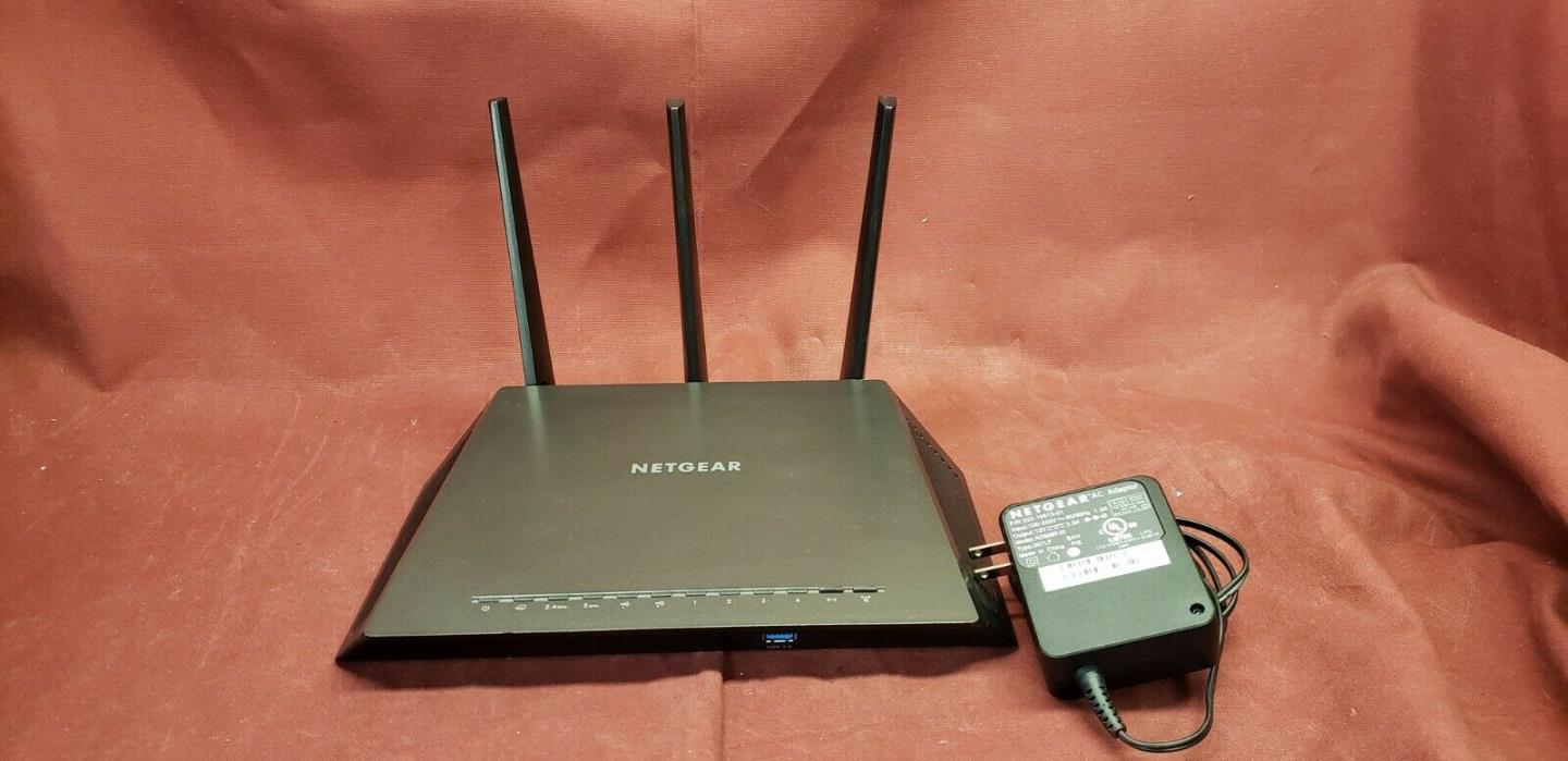 Netgear Nighthawk AC 1900 Smart Wifi Gigabit Router R7000 USB 3.0 #2082